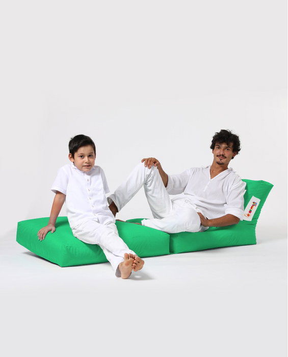 Atelier Del Sofa Siesta Sofa Bed Pouf - Verde
